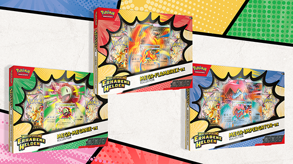 Johto-Starter als Mega ex: Drei neue Boxen erscheinen am 24. April